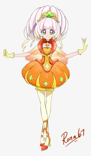 Cure Pumpkin - Magical Girl Pretty Miyuki