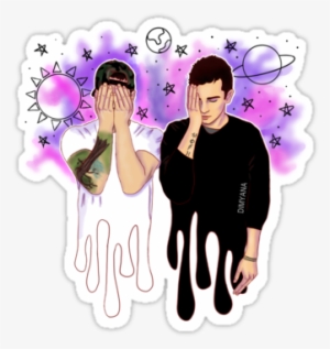 Twenty One Pilots Inspired T-shirts, Cases, Stickers, - Stickers Tumblr Twenty One Pilots