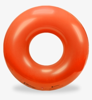 Orange Round Tube Pool Float By Mimosa Inc - House