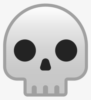 Skull Icon Noto Emoji Smileys Iconset Google - Emoji Teschio
