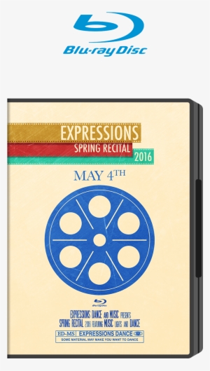Expressions Spring Recital May 4th Blu-ray