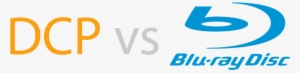 Dcp Vs Blu-ray - Transparent Blu Ray Logo
