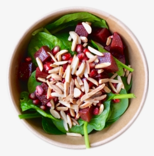 Beetroot Spinach Bowl - Pasta Salad