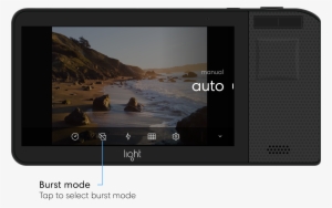 If Burst Mode Is On, You Will See A Burst Mode Icon - Smartphone