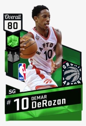 Demar Derozan Emerald Card - Demar Derozan Nba 2k17