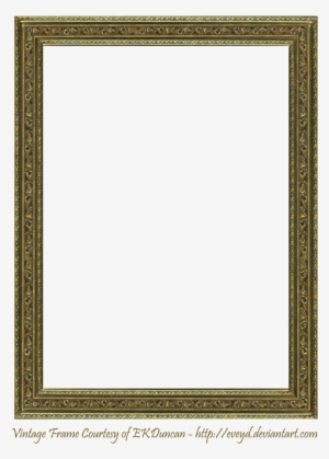 Vintage Metal Frame Digital Creation By Ekduncan By - Vintage Square Photo Frame