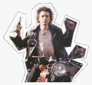 Bambi Punks Fuck Off Sid Vicious On A Motorbike X Png Download Pngkit