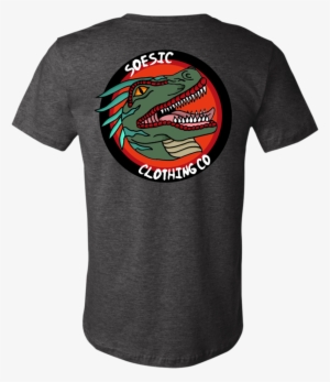 90s Raptor Tee Front/back Logo - T-shirt