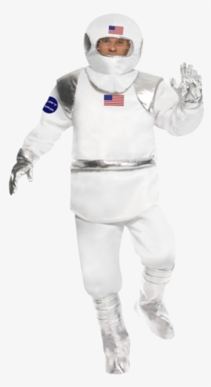 Take One Giant Leap In The Adult Astronaut Space Suit - Spaceman Costume White Smiffys
