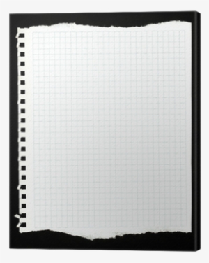 Papel Rasgado, Fondo, Bloc De Notas Canvas Print • - Paper