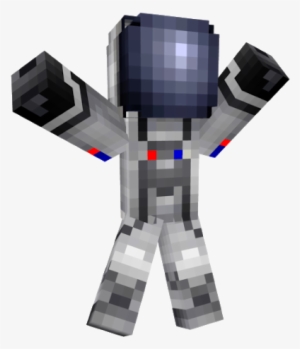 Astronaut Suit Png - Minecraft Spaceman Png