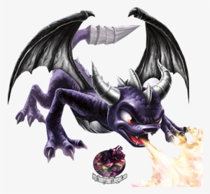 Dark Spyro Skylanders Card
