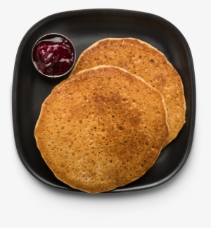 Almond Butter Maple Pancakes With Berry Compote - Dosa
