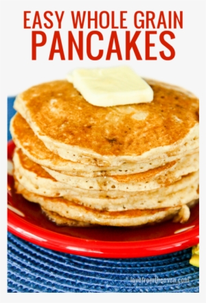 Easy Whole Wheat Pancake Recipe - Gram W Zielone (jaram!)