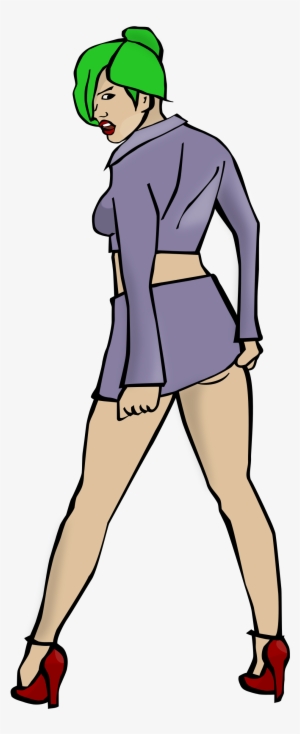 Pin Up Girl, Pin Up, Stripper, Girl, Woman, Human - Cewek Sexy Vector