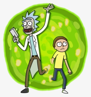 Facebook Stickers Corey Booth - Portal Rick And Morty Png
