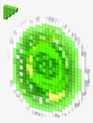 View Cursor On T-shirt - Rick And Morty Transparent Portal