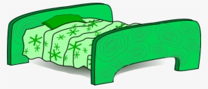 Cartoon Bed Vector Clip Art - Bed Clip Art