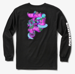 Primitive X Rick & Morty Dirty P Long Sleeve Tee Black - Primitive Rick Y Morty