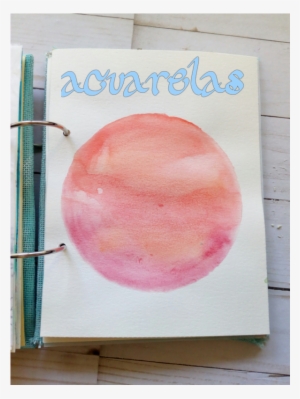 Había Visto Como Hacían Círculos De Acuarela En Instagram - Watercolor Painting