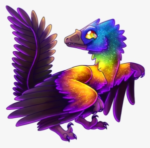 I Finally Got Around To A Caihong Probably A Little - Rainbow Dinosaur Is Real