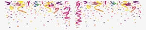 Transparent Transparent Background Confetti Png