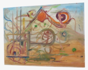 Marian Cummings Abstract Modernist Oil Painting - Modern Art