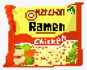 Singular Ramen - Ramen Pixel Png