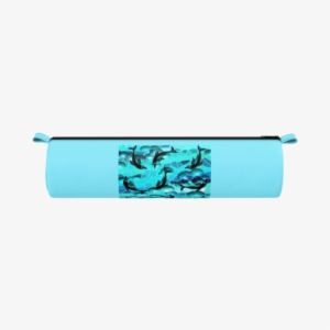 Multi-dolphin 97 Bubbles Pencil Case - Exercise Mat