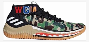 Bape X Dame - Adidas Dame 4 Bape
