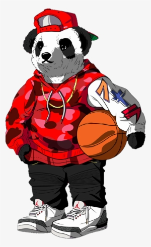 Sticker By Toonch - Bape Panda Stickers