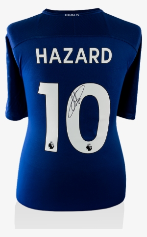 Eden Hazard Signed Chelsea Shirt Matt Hardy Photography - Eden Hazard Signed Shirt 2017 2018