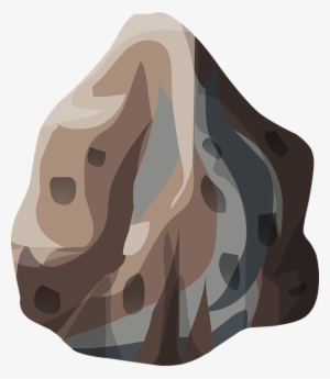 Hard Rock Clipart Transparent - Cartoon Rock Transparent Background