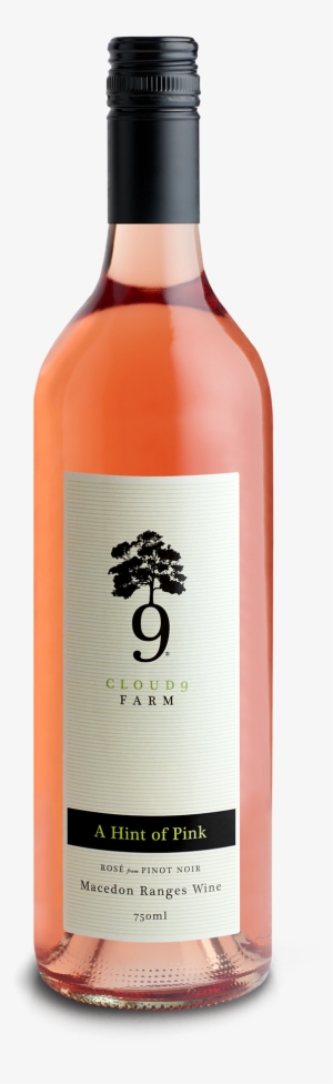 20170916 Cloud9 Wines Hintofpink - Glass Bottle