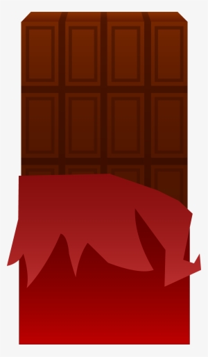 Candy Bar Clipart Unwrapped - Cartoon Chocolate Bar Png