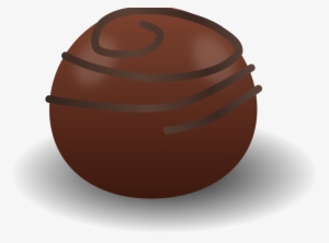 Chocolate Truffle Praline Chocolate Bar Bonbon - Truffles Clipart