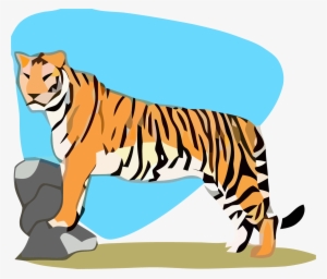 Tigger On Rocks Clipart Png Image Download - Portable Network Graphics