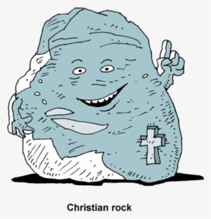 Image Rock With Cross On It Christian Cliparts - Clip Art
