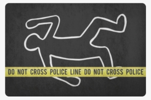 Do Not Cross Police Line Doormat - Police