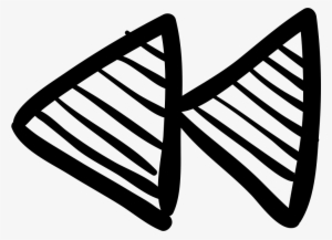 Rewind Two Arrows Sketched Button Comments - Jack White