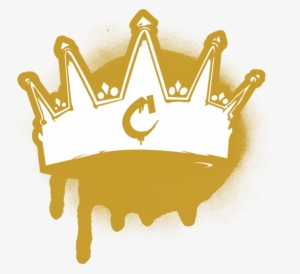 The Tarnished Appearance Represents An Artist's Former - Transparent Graffiti Crown Png