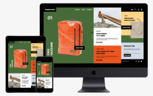 Imac Psd Mockup Template Freitag - Responsive Web Design