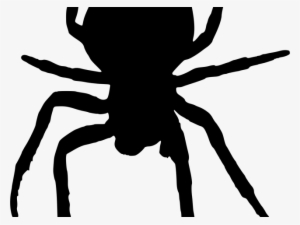 Friendly Free On Dumielauxepices Net Scary Spider - Spider Clip Art Black And White