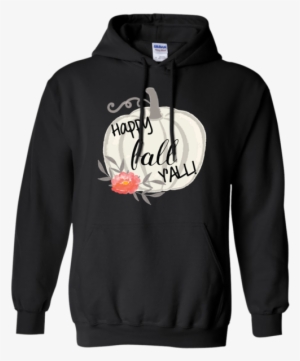 Happy Fall Y'all Watercolor Pumpkin Hoodie Sweatshirt - Straight Outta Brooklyn Hoodie