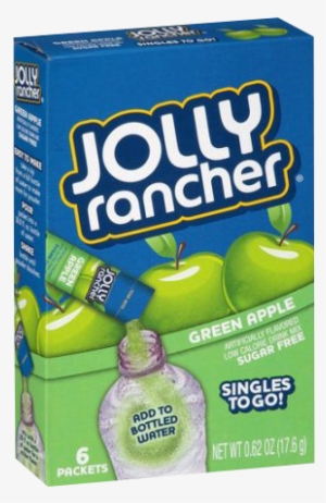 Jolly Rancher- Green Apple - Jolly Ranchers Singles To Go