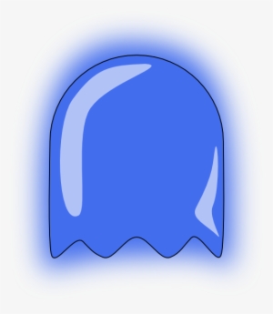 Blue Ghost Svg Clip Arts 516 X 594 Px