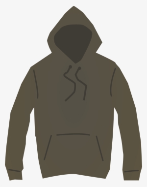 Brown Hooded Big Image Png - Hoodie Clipart
