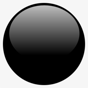 Black Button Icon Png - Black Icon