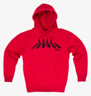 Abbey Road Pullover Hoodie - Beatles Abbey Road Silhouette Drawing