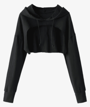 Cape Drop Shoulder Crop Hoodie - Cape Drop Shoulder Crop Hoodie.